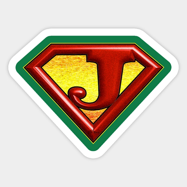 Super Premium J Sticker by NN Tease